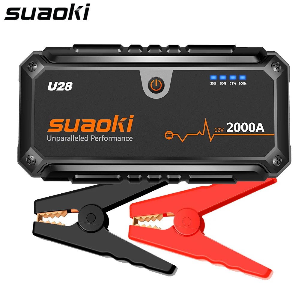(Из Испании) Suaoki U28 2000A пиковый стартер портативный внешний аккумулятор