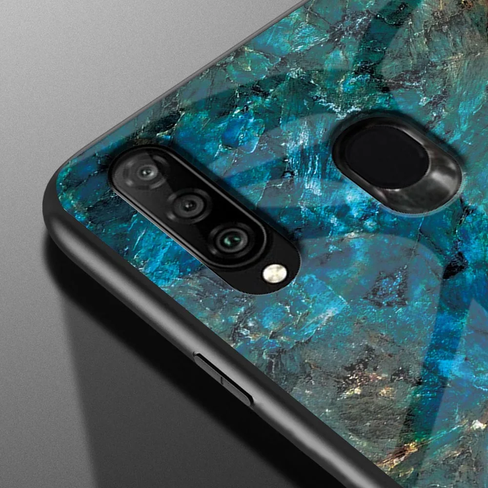 KISSCASE чехол из мраморного стекла для Samsung Galaxy A7 2018 A50 M10 M20 30 телефона S10 S9 S8 Plus S7 Edge
