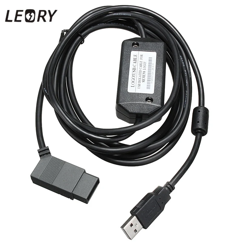 LEORY 6pin PLC Кабель для программирования логотип! USB-CABLE для логотипа Siemens! 6ED1057-1AA01-0BA0 оптоэлектронный USB изолированный кабель