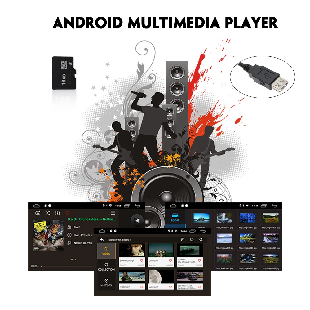 Автомагнитола 9 дюймов Android 8 1 спутниковая навигация DAB + радио Wi Fi 4G GPS OBD