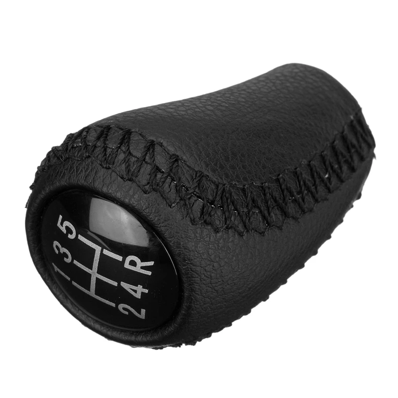 5 скоростей из искусственной кожи рычаг переключения передач черный для Mazda 3 6 |