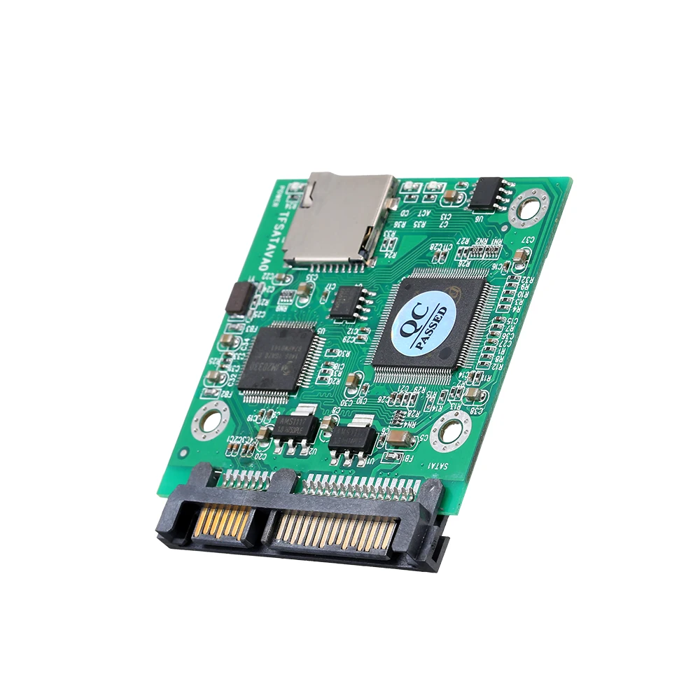 100% Высокое качество SD TF карта для 22pin SATA адаптер 2 5 &quotHDD корпус карты ноутбука и