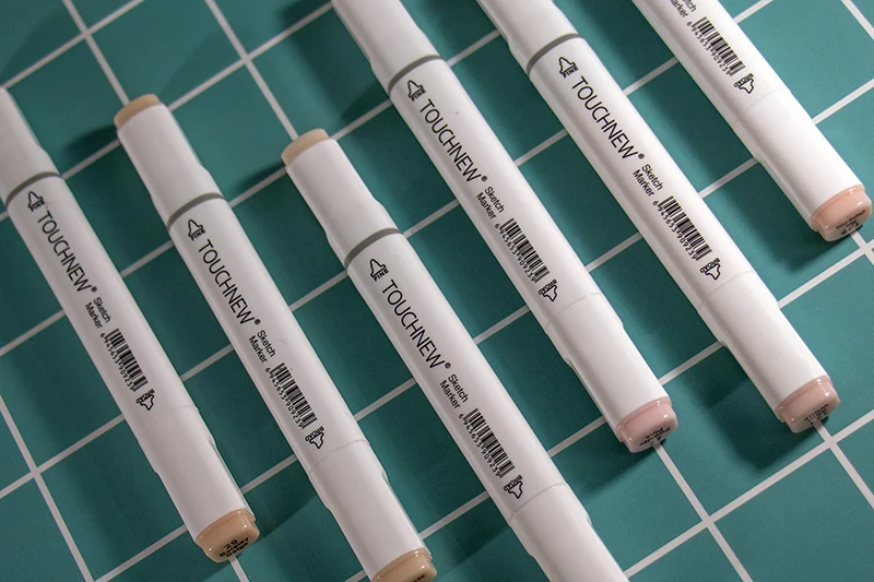 TOUCHNEW Copic Знаки 30/40/60/80 Цвета комплект анимация Рисование манга школа рисования