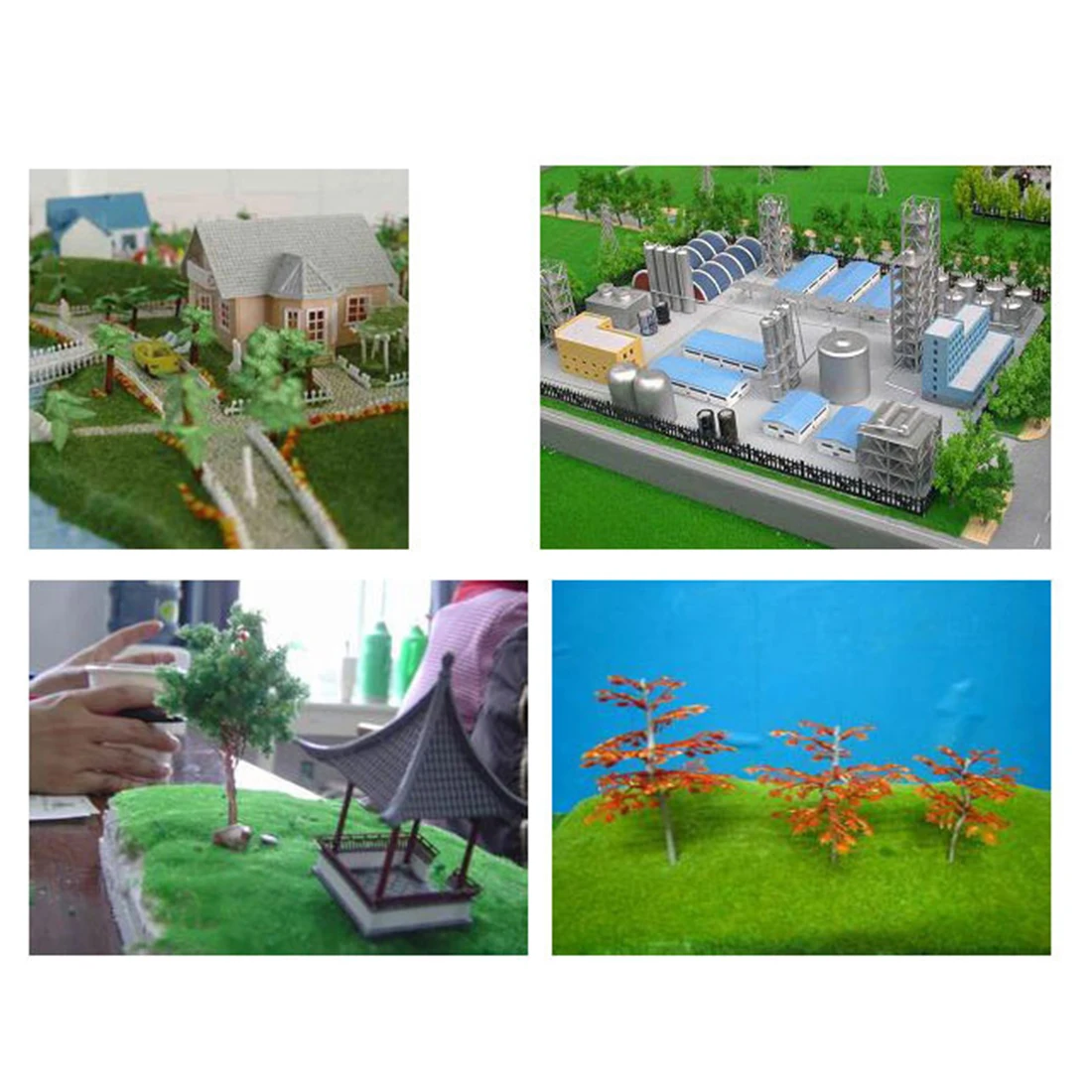 30 г искусственная трава порошок DIY ж/д модель песок стол Модель Декор микро