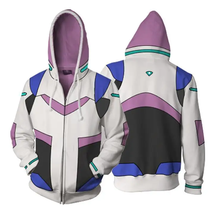 Japan Anime Sweatshirts lance jacket voltron legendary defender cosplay Halloween Carnival Men Women Costume 3d Printing Hooded |