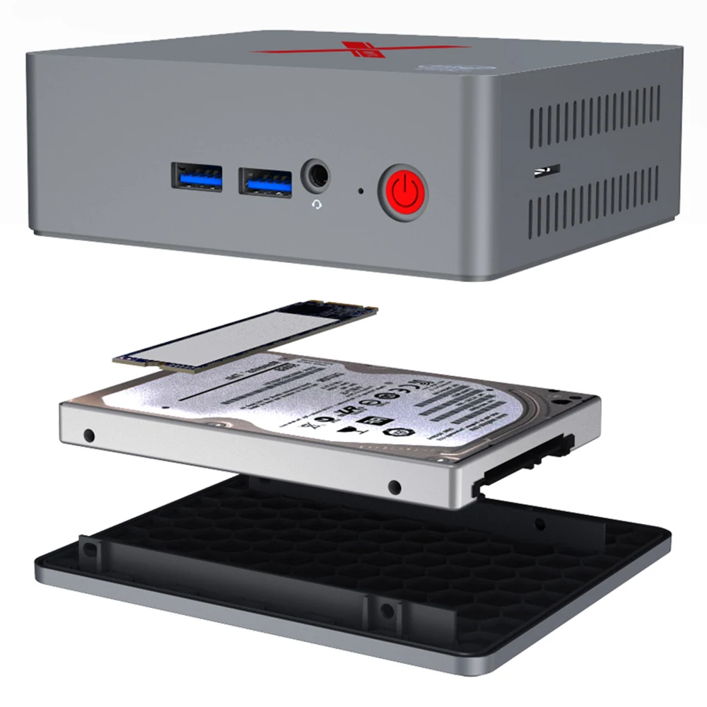 Beelink BT3 х Мини ПК Windows 10 Intel Apollo Lake J3355 Графика 500 2 4 ГГц + 5 8 Wi Fi 1000 Мбит/с X USB3.0