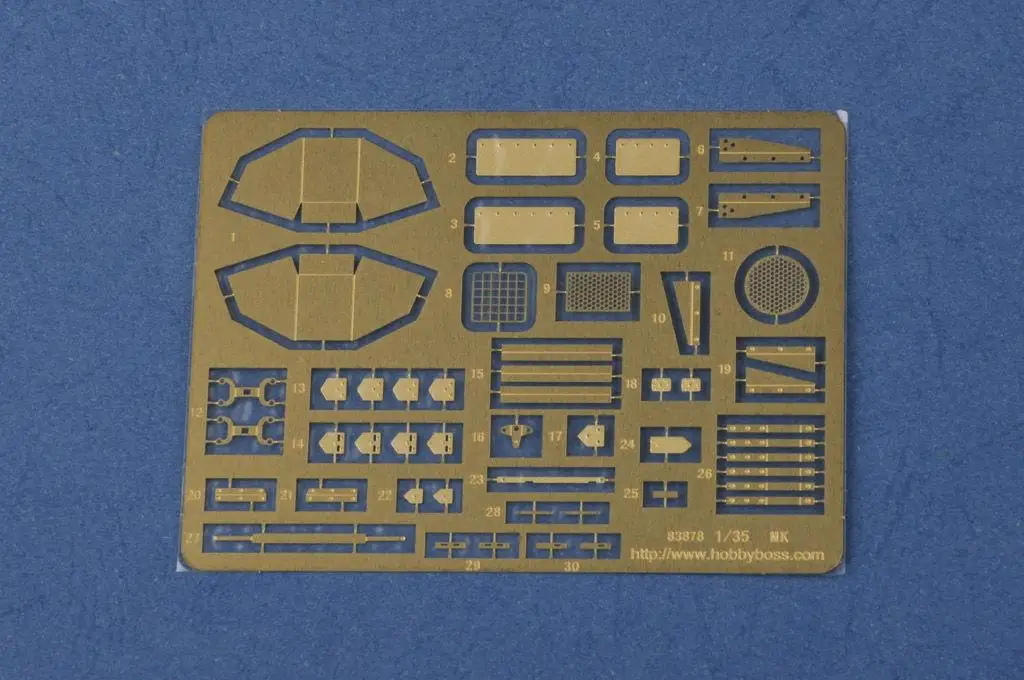 Hobbyboss 83879 1/35 масштаб Vickers Средний бак Mk. II модельный комплект | Игрушки и хобби