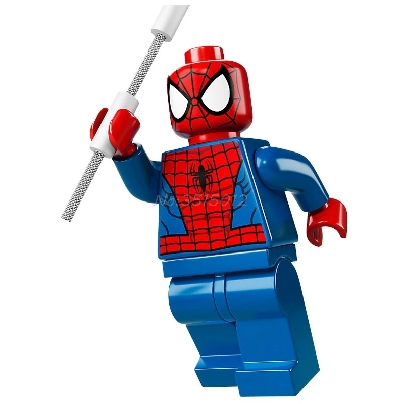 Super Heroes Legoing Marvel Avengers Figures Toy Spiderman 299Pcs Building Blocks D7106 Toys For Children Ork Orc Figure | Игрушки и