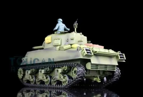 2 4G Heng Long 1/16 масштаб TK 6 0 S инфракрасный боевой пластик M4A3 Sherman RTR RC Танк 3898 360