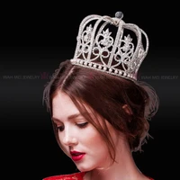 gorgeous crown princess hairwear tiara romantic bridal wedding hair accessories australian rhinestone pearl crysta jewelry mo087
