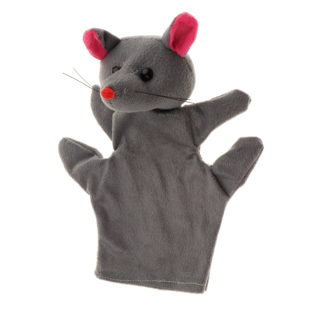 11 Kinds Big Hand Puppet Animal Plush Doll 9 Inch Soft Puppets Imaginative Play Toy Kids Adults Party Favors Birthday Gift | Игрушки и