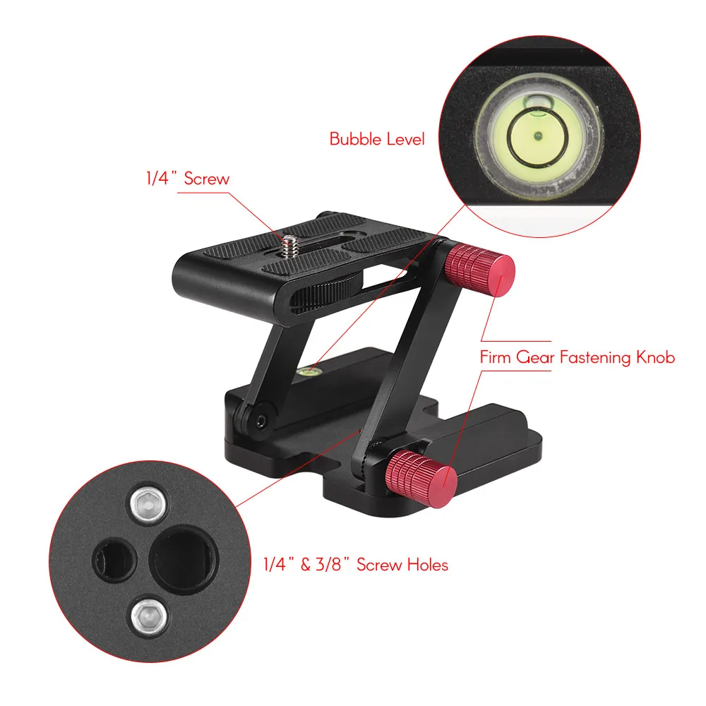 Z Тип наклонная головка штатива шаровая Головка сплав кронштейн для камеры