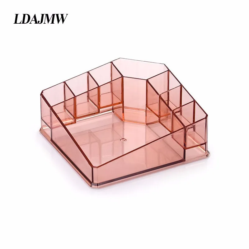 LDAJMW прозрачный акриловый чехол для хранения лака ногтей стойка губной помады