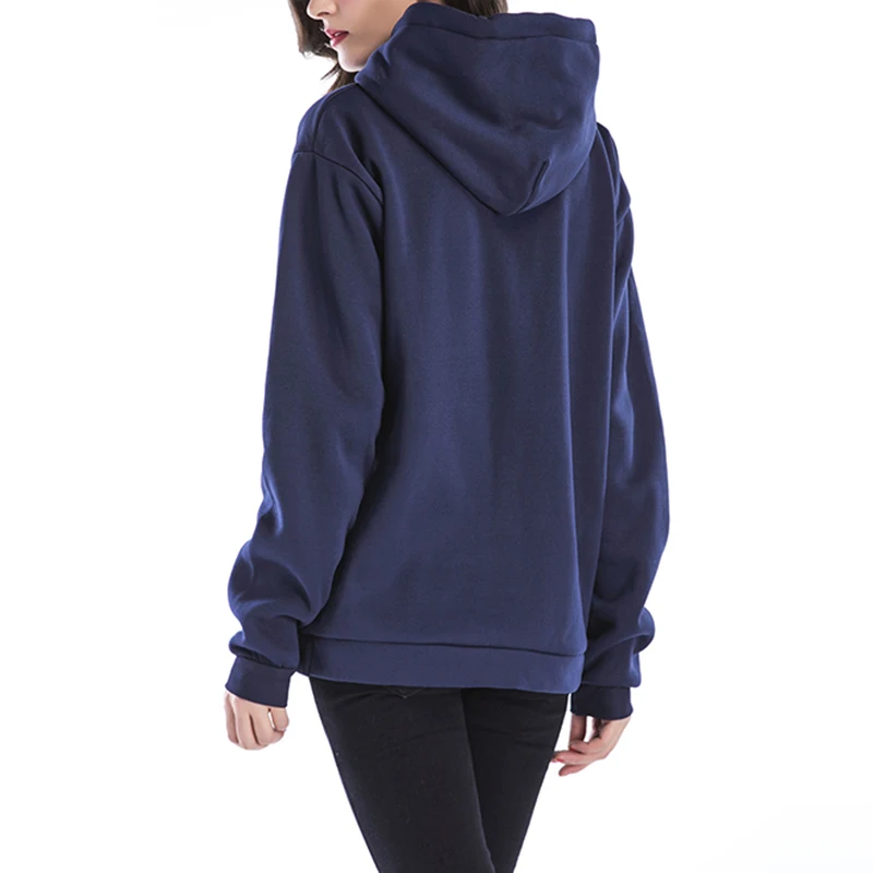 DSQUAENHD Winter Warm Womens Hoodies Pullover Patchwork O-Neck Casual Loose Sweatshirts Woman Streetwear Women's Clothing | Женская
