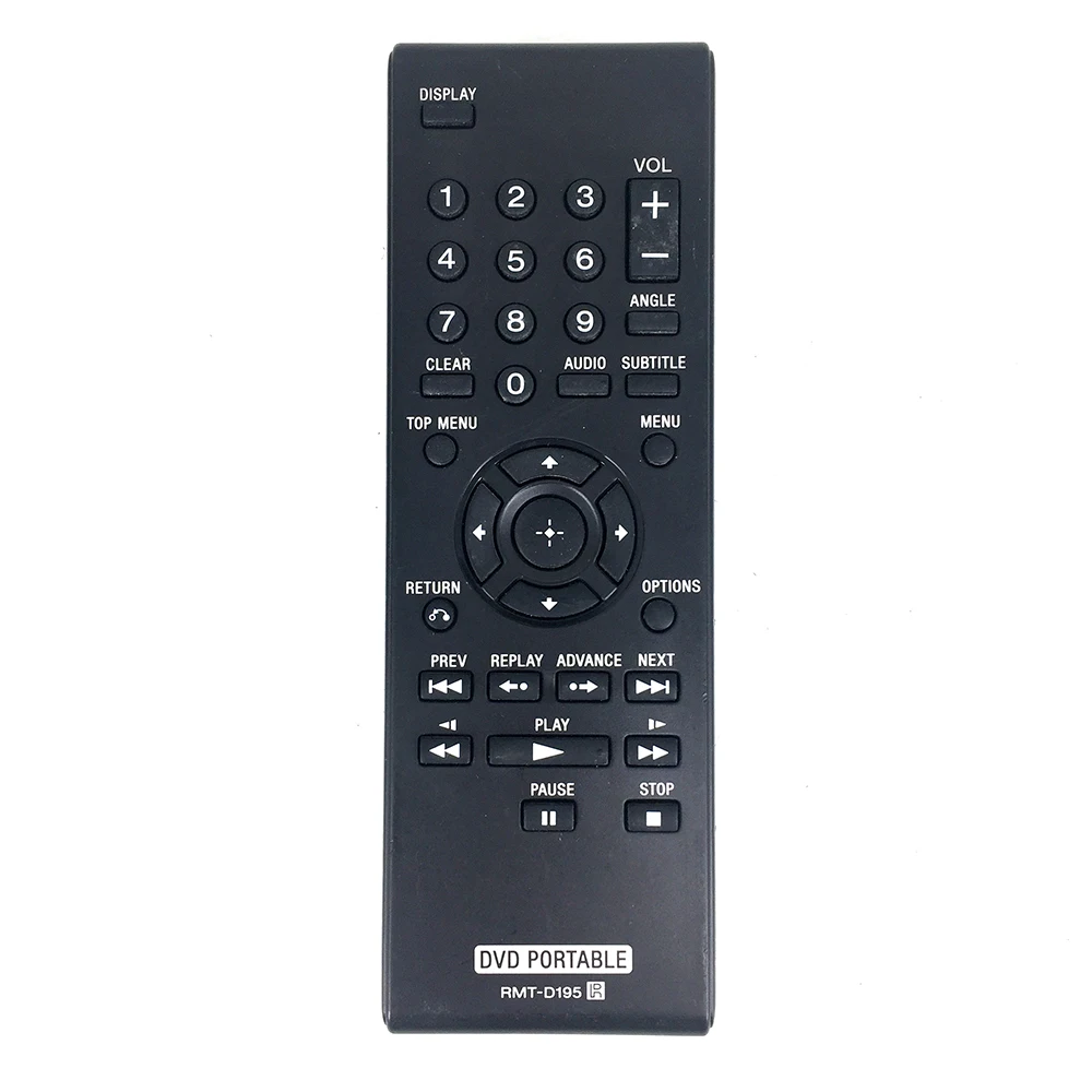 Оригинальный пульт дистанционного управления RMT D195 RMTD195 для Sony DVD портативный HBD