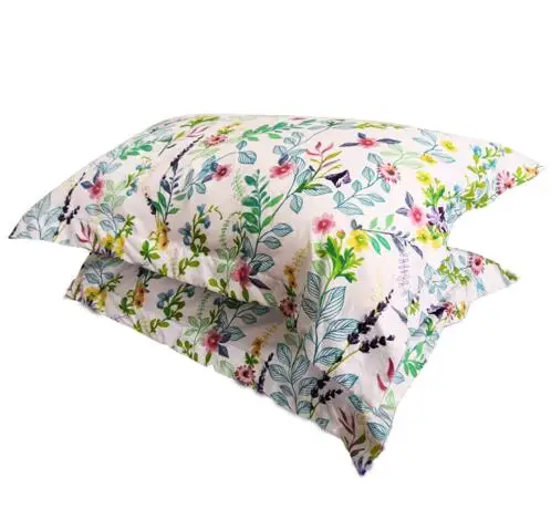 100% матовая стандартная подушка из микрофибры Shams Set of1 мягкая и уютная мнется