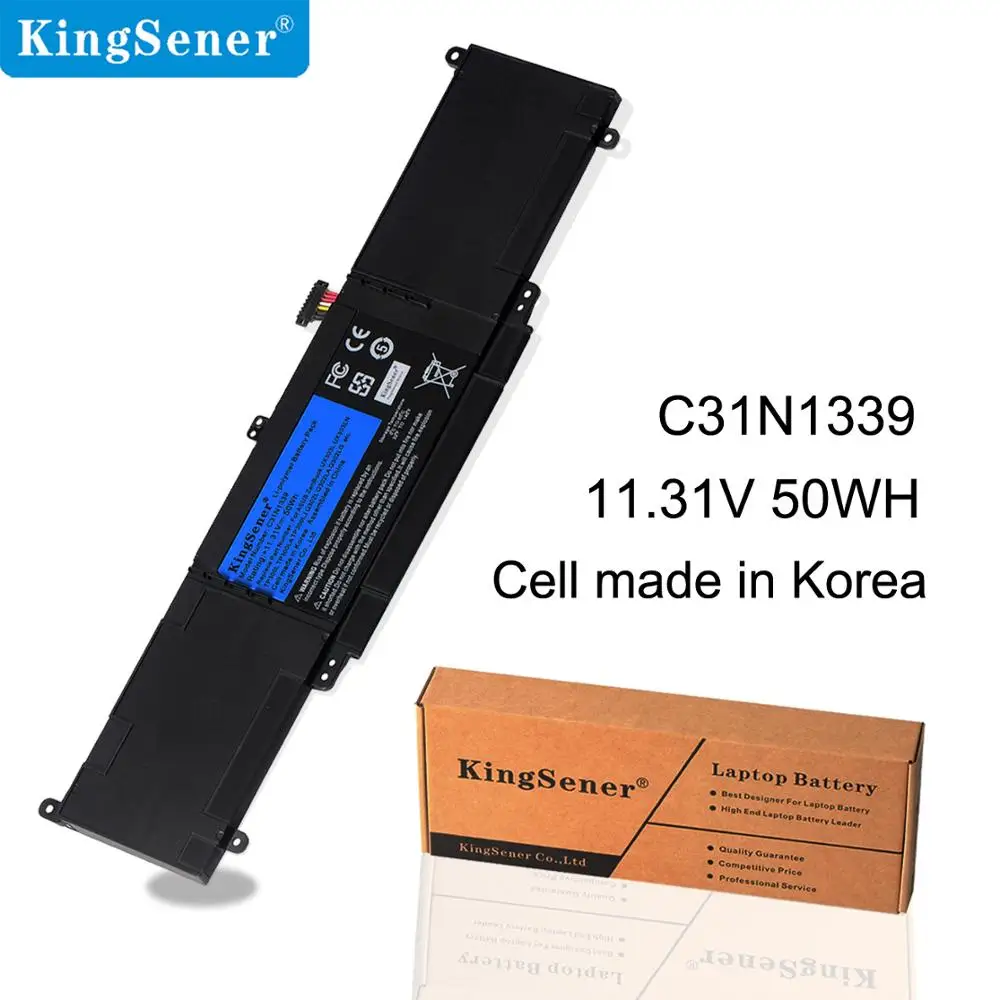 KingSener C31N1339 Аккумулятор для ноутбука ASUS Zenbook UX303L UX303LN TP300L TP300LA TP300LJ Q302L Q302LA Q302LG C31N1339 50Wh