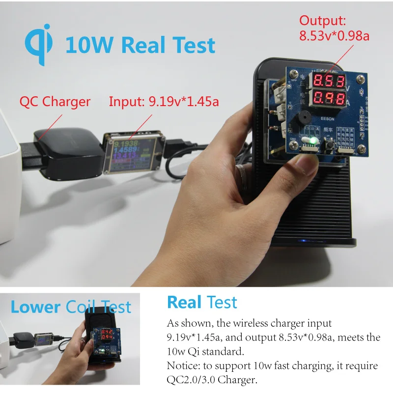 10 w Qi Беспроводная стойка для зарядного устройства с охлаждающим вентилятором Apple