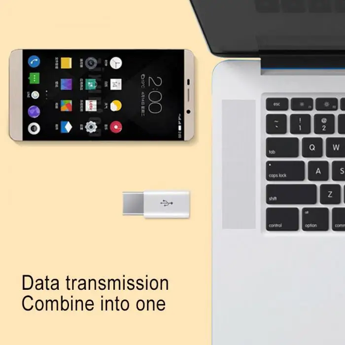 Переходник с Type C папа на Micro USB мама для Xiaomi Mi A1 Oneplus Samsung S8 S9 Plus P20 зарядный кабель