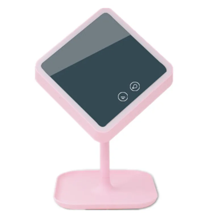 Usb Charge Led Makeup Mirror Desk Lamp Intelligence Accept More Function Touch Dresser Small Night-light | Лампы и освещение
