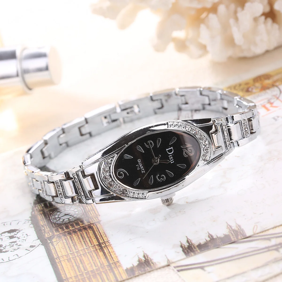 2019 горячая распродажа Женские часы тренд Браслет наручные эллипса измерительная