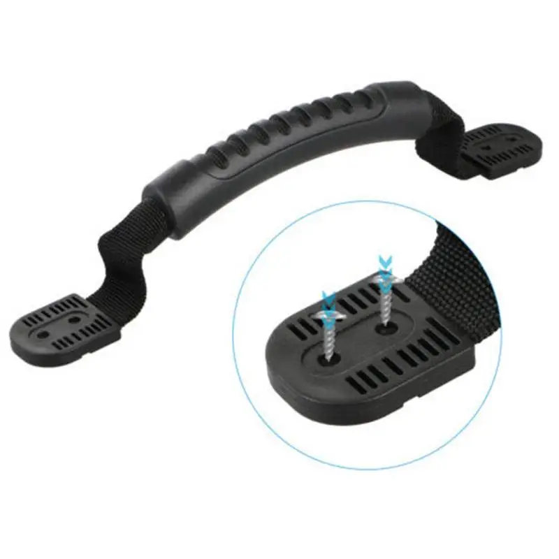 Пластик лодка ручка ПВХ резиновые удобные каяк для переноски DIY яхта аксессуары