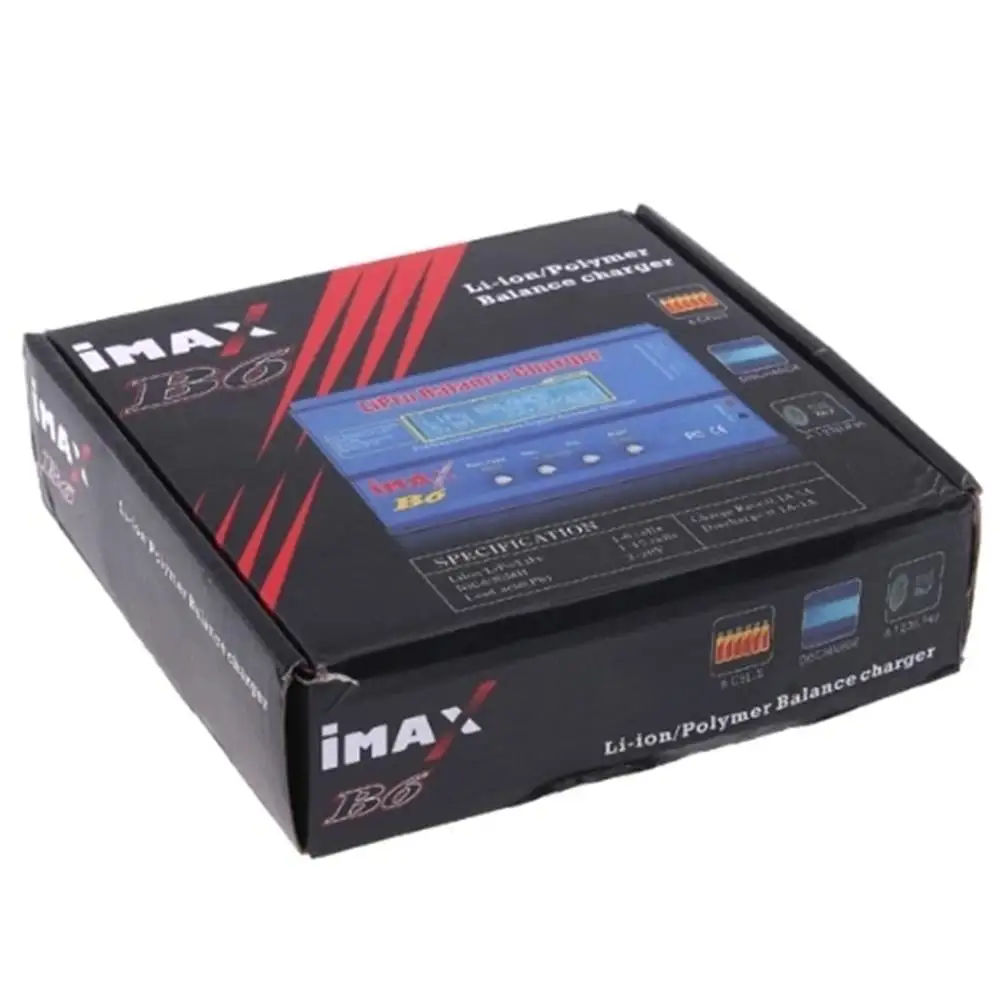 IMAX B6 цифровой RC Lipo NiMh аккумулятор зарядное устройство + AC мощность 12В 5А адаптер