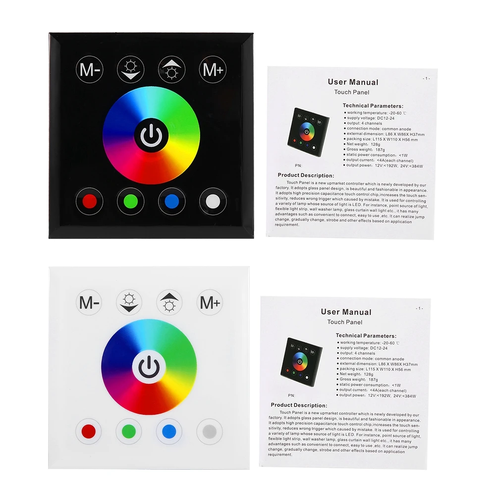 Светодиодная лента водонепроницаемая настенная цветная RGBW светодиодная