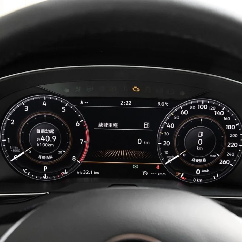 Спидометр и одометр для VW Passat B8 Arteon вариант Alltrack Touran виртуальная кабина ЖК
