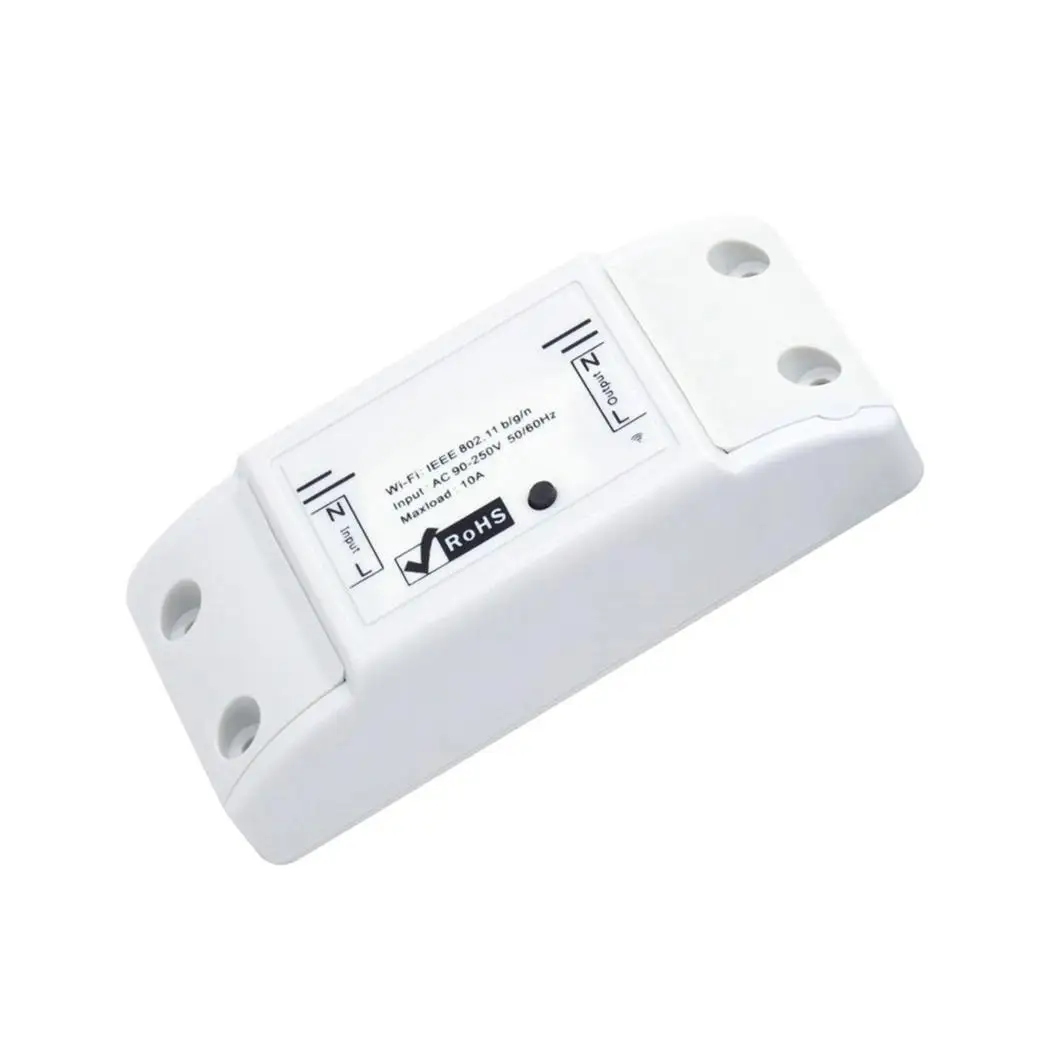 Sonoff 10A Wifi умный переключатель дистанционный беспроводной светильник с таймером