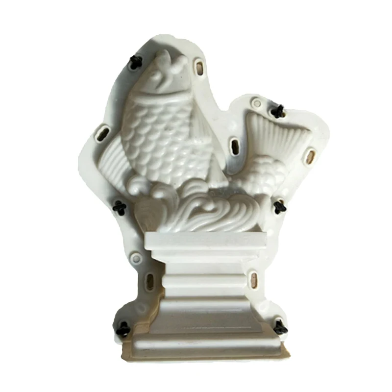 АБС пластик формы Статуэтка рыбы пресс форм F112 дом вилла сад бетонные для