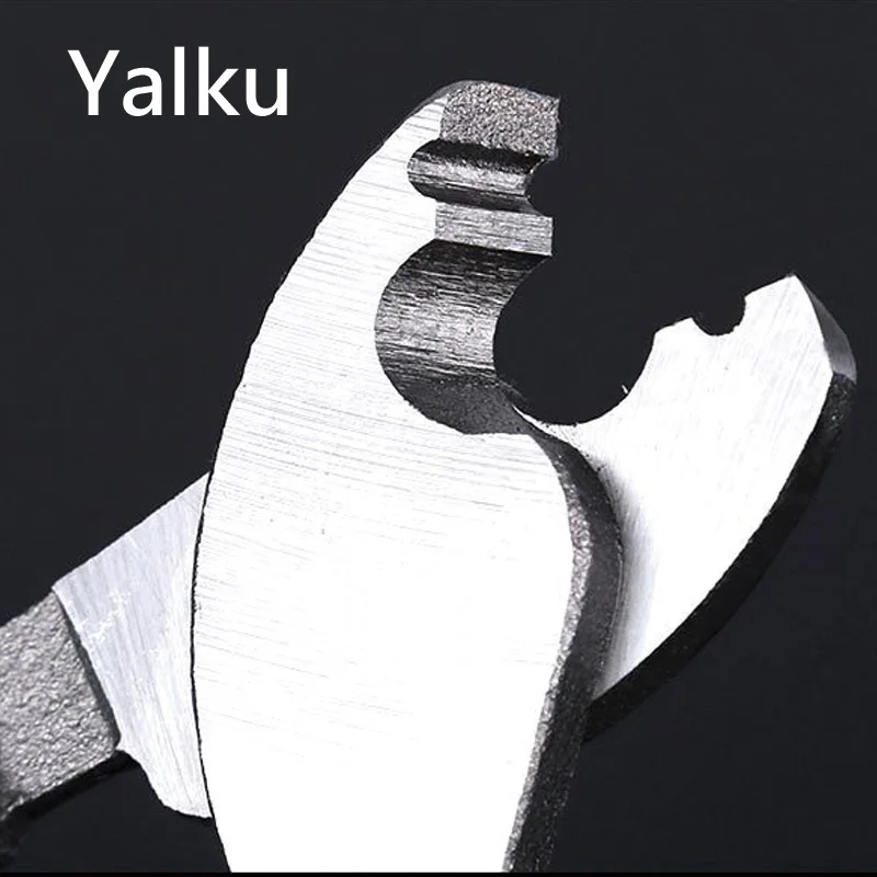 Yalku новые плоскогубцы кусачки проволочные ножницы инструмент плоскогубцы резак кабеля 55# стальные плоскогубцы инструмент резак кабеля режущий ручной инструмент