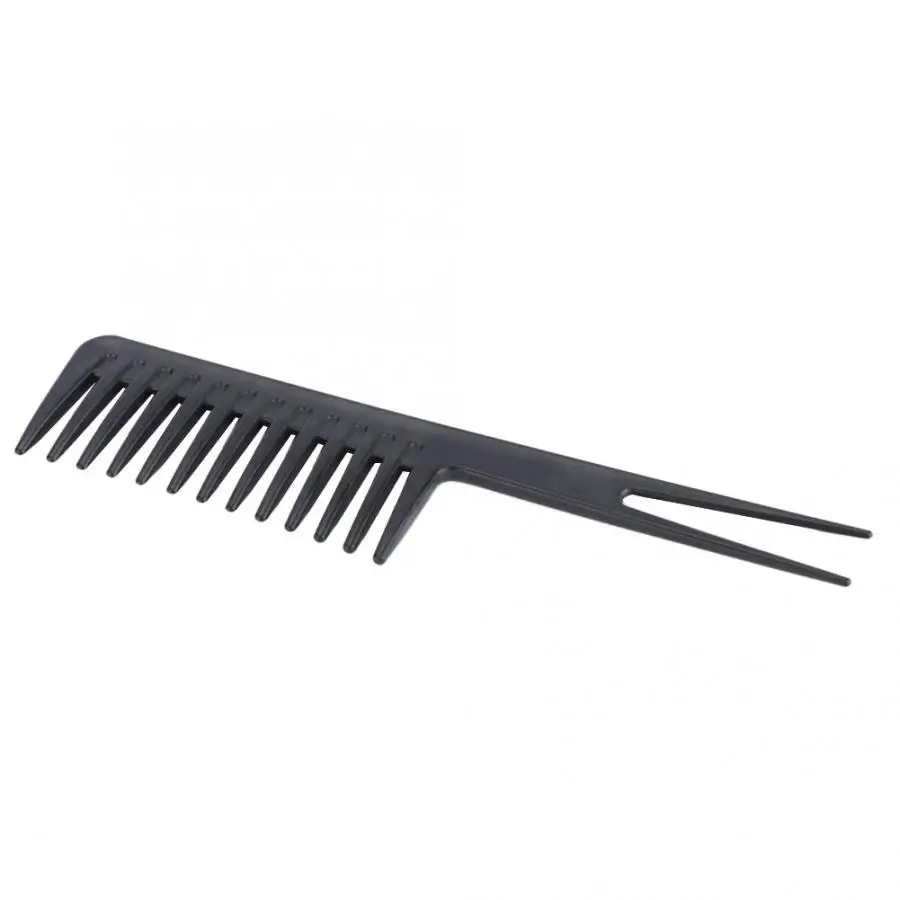 hair brush Portable Men Oil Hair Hairdressing Comb Wide Large Tooth Long Handle Hairstyle professional comb | Красота и здоровье