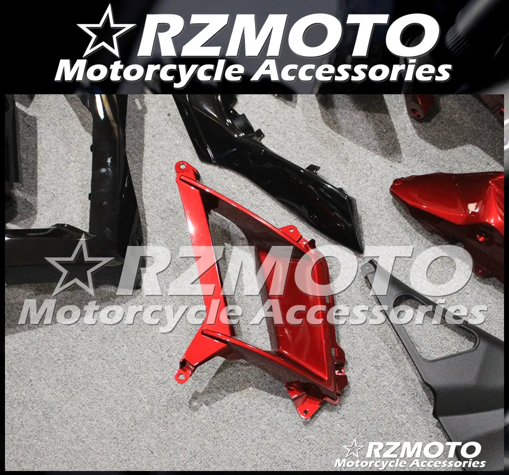 ABS обтекатель кузова комплект пригодный для Kawasaki Ninja ER6F 13 14 15 16 ER-6F 2013 2014 2015 2016 KI13 |