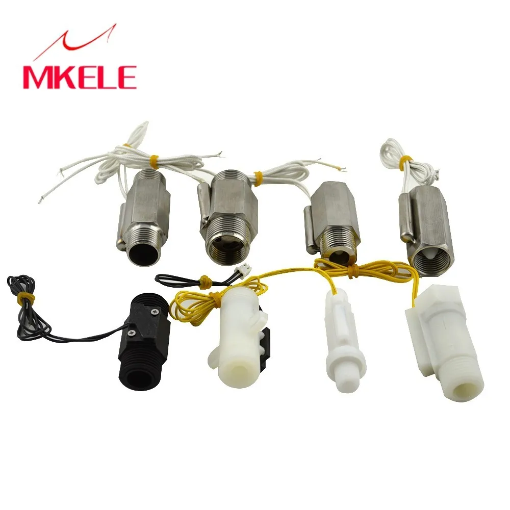 

MKELE Stainless Steel And Plastic Piston Flow Sensor Switches Series High Quality Liquid Water Control Meter Flowmeter