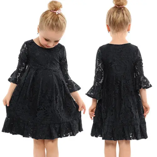 2019 New Baby Girls Kid Princess Wedding Party Formal Dress Summer Sundress | Детская одежда и обувь
