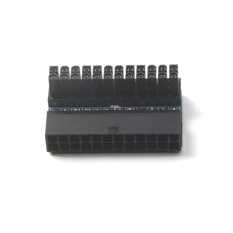 90 Degree 24Pin ATX Power Adapter Bending Plug Connector for Computer Motherboard Accessorie | Компьютеры и офис