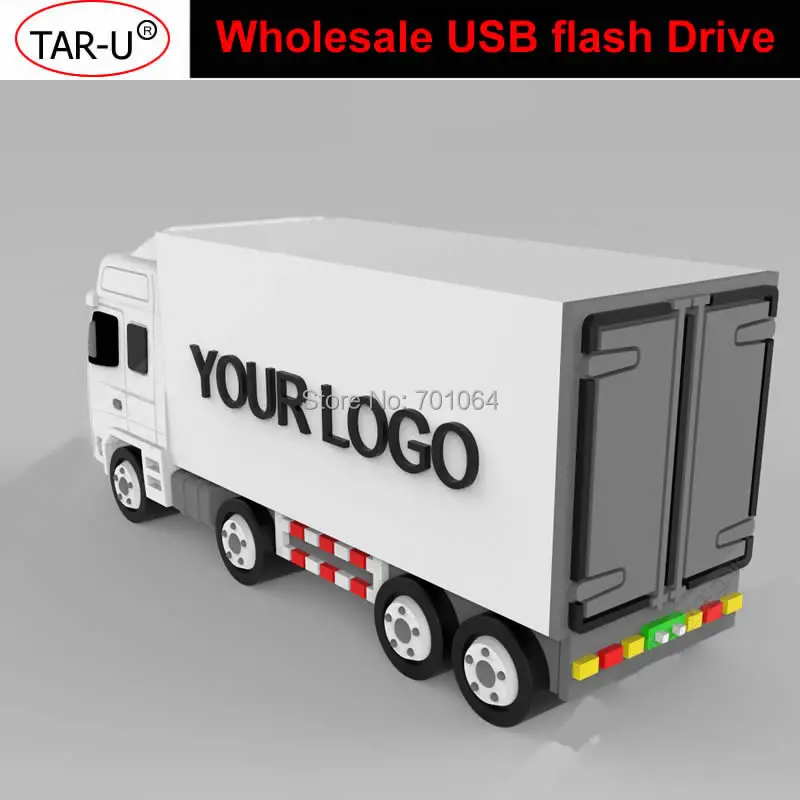 Новая модель флэш накопитель usb из мягкого ПВХ с грузовиком 16 ГБ 32 64 карта памяти