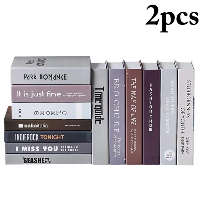 

Modern Simple Simulation Book Fake Book Decoration Book Model Box Study Home Decoration Cafe Living Decorations Ornaments Gifts