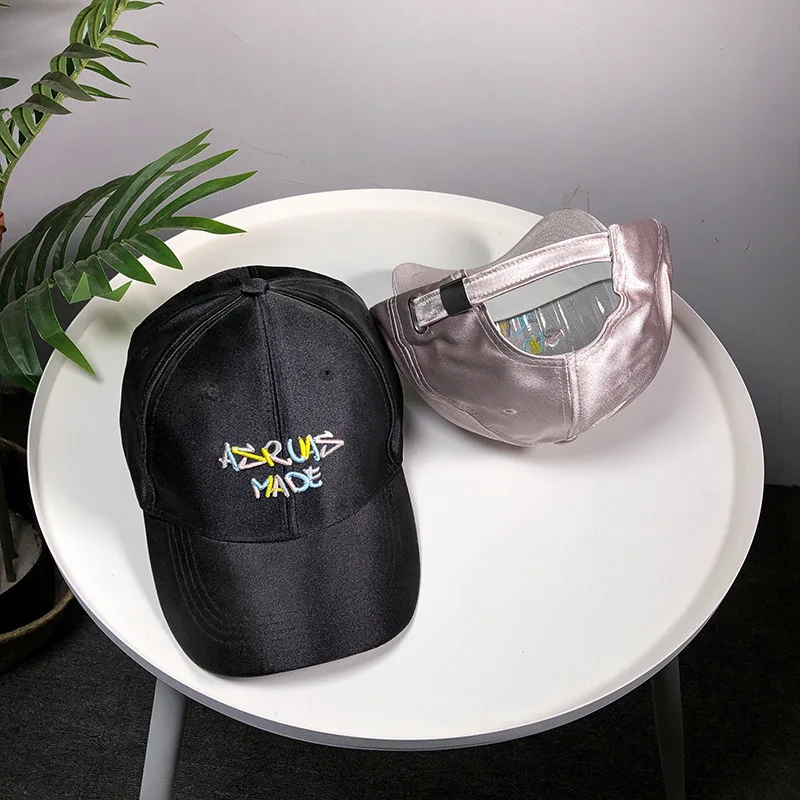 Unisex Street Leisure Baseball Cap Individualized Embroidery Letter Baseball Cap Pleuche Hip Hop Cap For Men Women