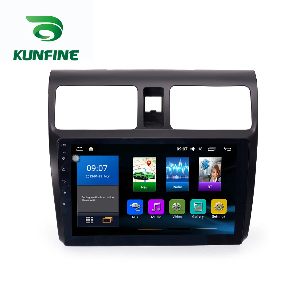 Восьмиядерный 1024*600 Android 8 1 автомобильный DVD GPS навигационный плеер Deckless стерео для
