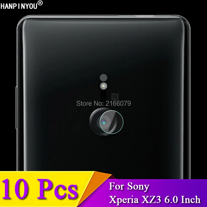 10 шт./лот защитная пленка для объектива камеры Sony Xperia XZ3 6 0 дюйма защитное покрытие
