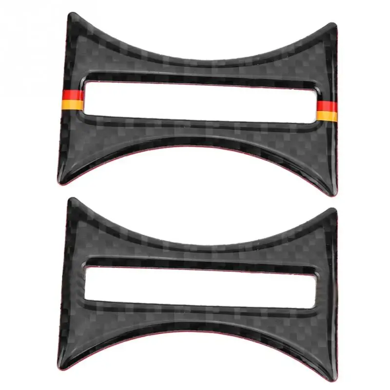 Автомобильная наклейка держатель для стакана из углеродного волокна отделка