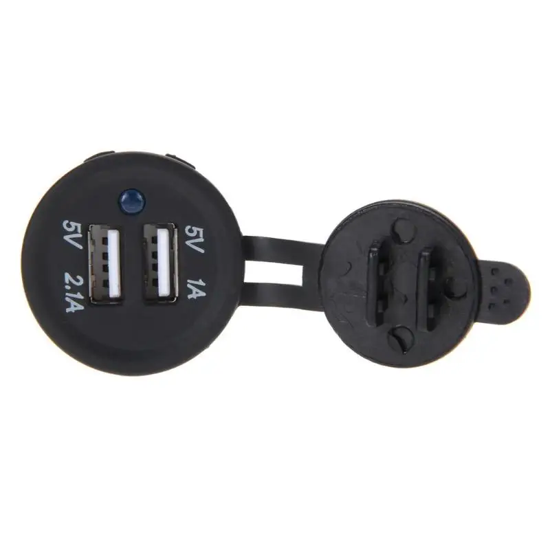 12V2.1 + 1A Dual USB Cigarette Lighter Socket Splitter Charger Power Adapter Cord |
