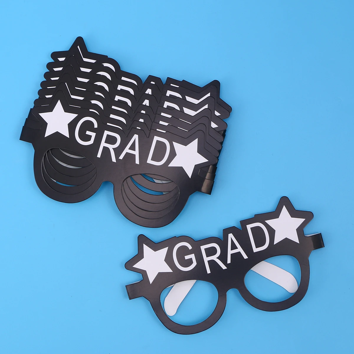 8 фотографий новинка градиентные Бумажные очки фотореквизит стенд забавные 2019