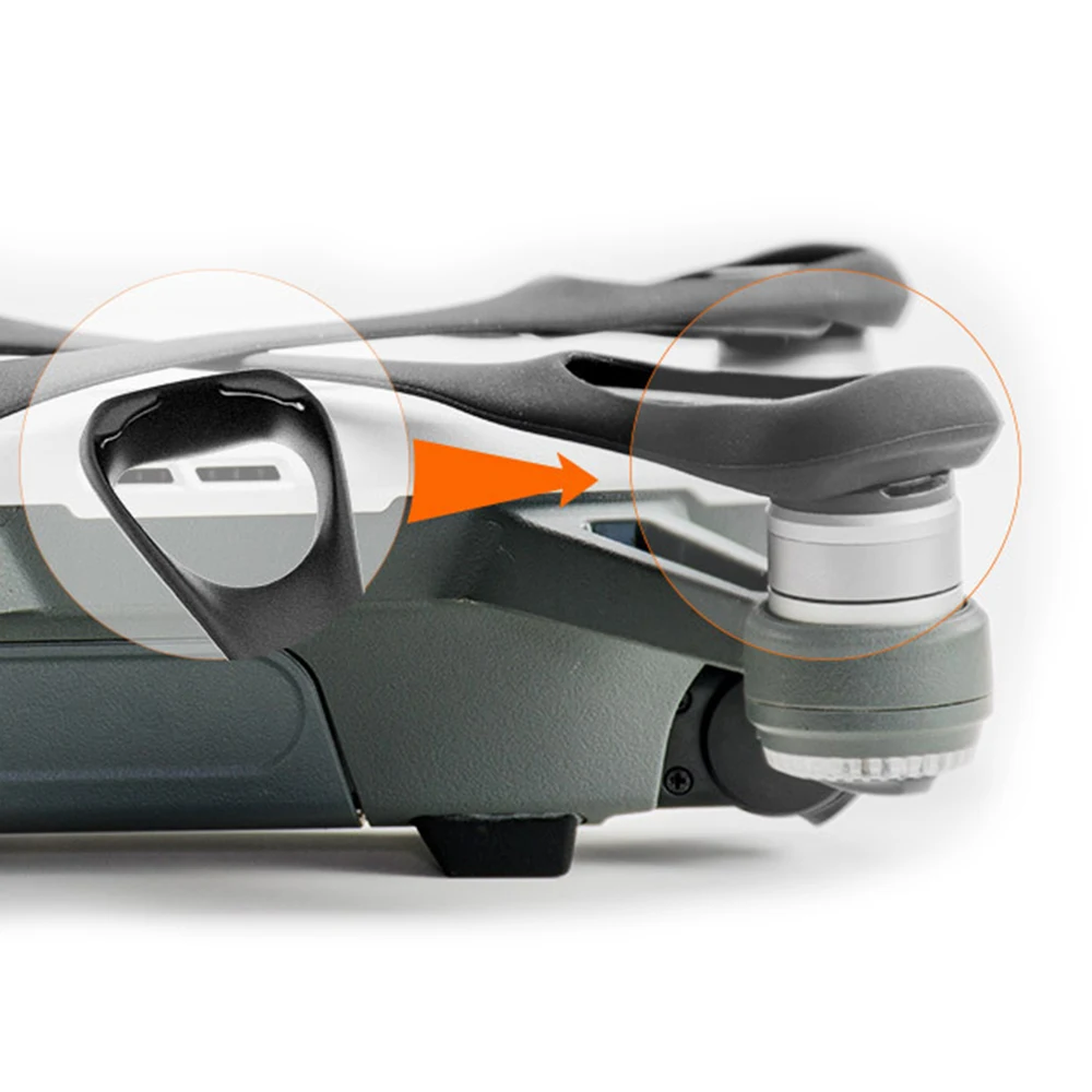 Силиконовый держатель пропеллера для DJI Spark Drone аксессуары запчасти|Пропеллеры| |