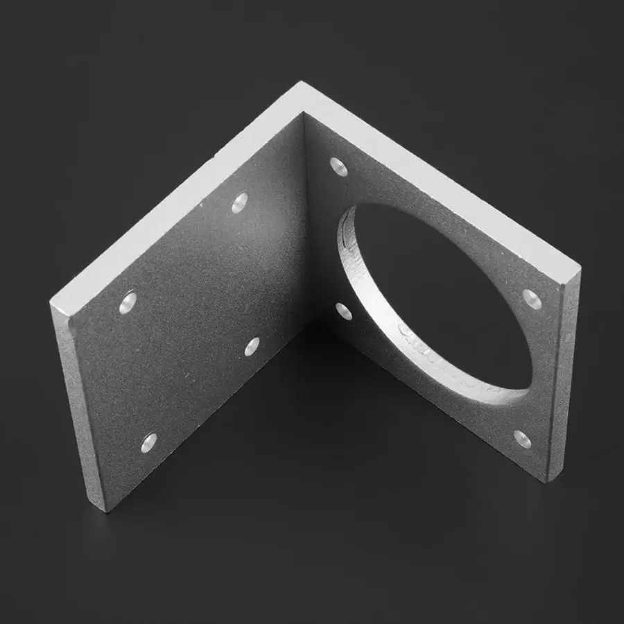 L-образный кронштейн для двигателя из алюминиевого сплава Монтажный шагового 86