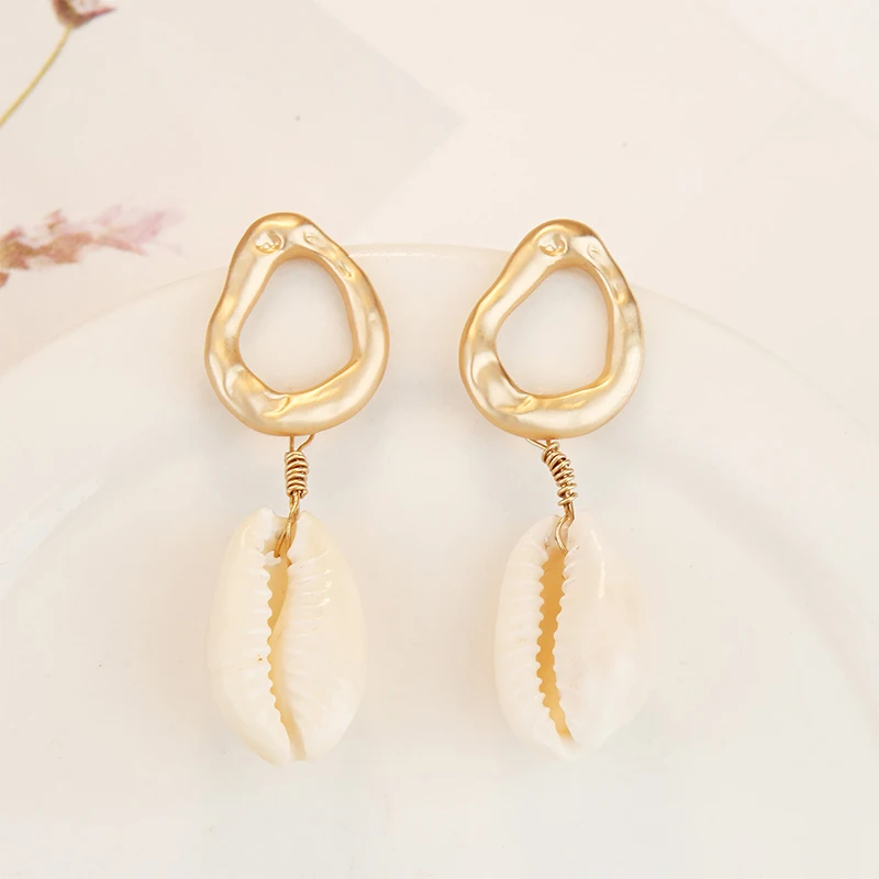 Ювелирные изделия 1 пара модные женские серьги капли летние праздничные круглые