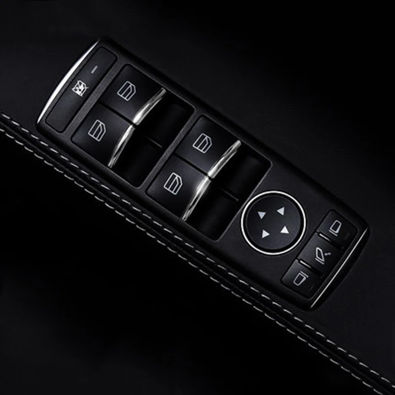 My Good Car Window button sequin window switch decorative patch for Tesla Model S X accessories | Автомобили и мотоциклы