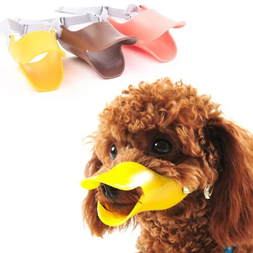 Dog Anti Bite Duck Mouth Shape Cover Silicone Biteproof Pet Muzzle Supplies | Дом и сад